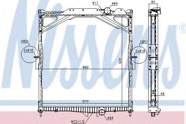 NISSENS 65467A