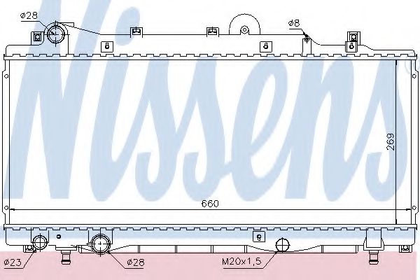 NISSENS 68805