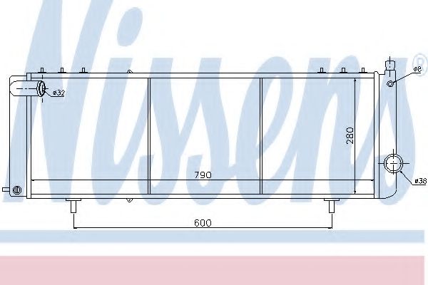 NISSENS 61008