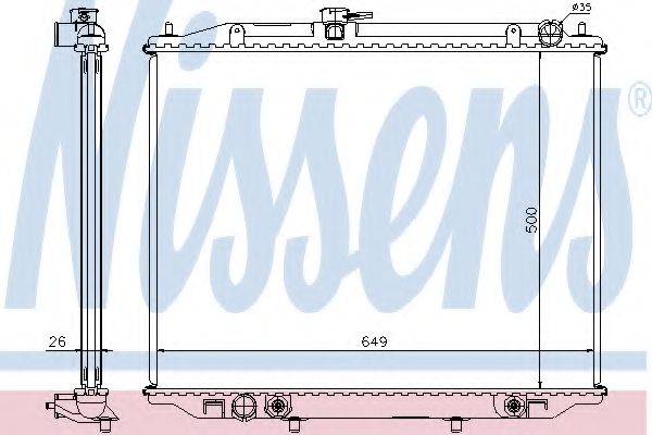 NISSENS 68709A