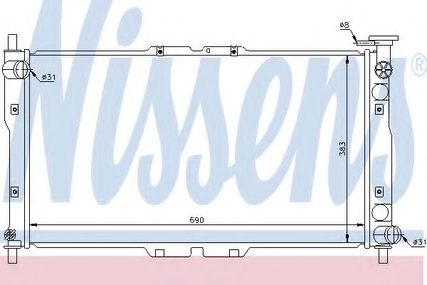 NISSENS 66656