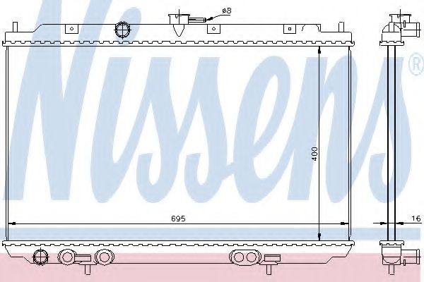 NISSENS 68718 NISSENS 68718