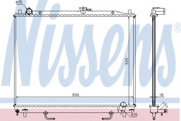 NISSENS 68181A