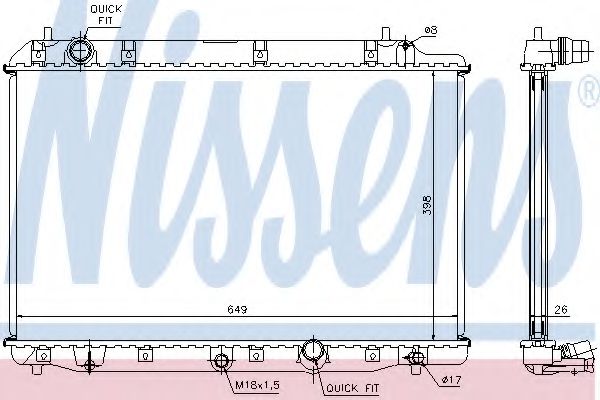 NISSENS 68602A