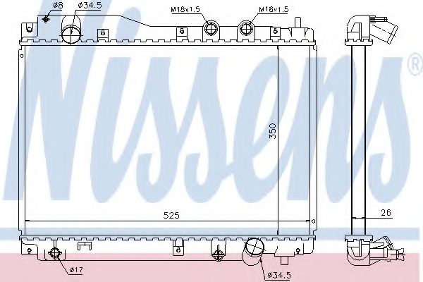 NISSENS 68109