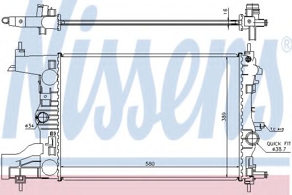 NISSENS 630727