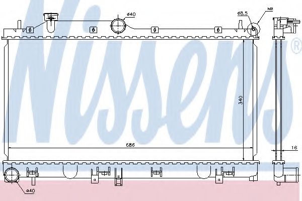 NISSENS 67717