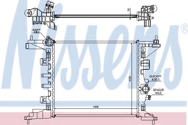 NISSENS 630734