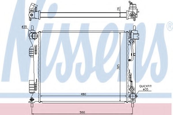 NISSENS 675002
