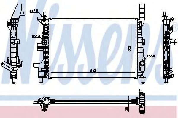 NISSENS 66860
