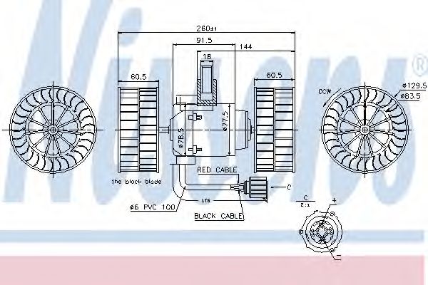 NISSENS 87037 NISSENS 87037