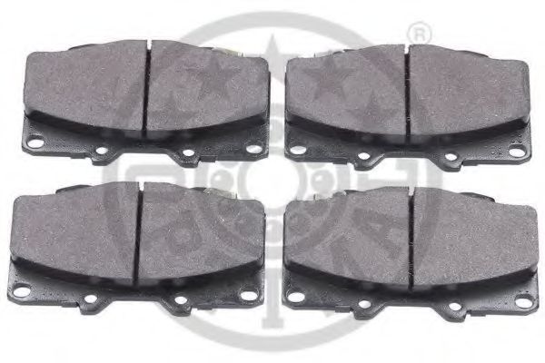 Комплект тормозных колодок, дисковый тормоз OPTIMAL 12543 Комплект тормозных колодок, дисковый тормоз OPTIMAL 12543