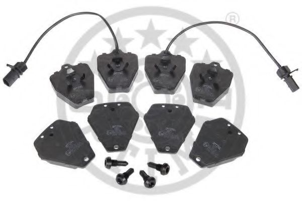 Комплект тормозных колодок, дисковый тормоз OPTIMAL 50822 Комплект тормозных колодок, дисковый тормоз OPTIMAL 50822