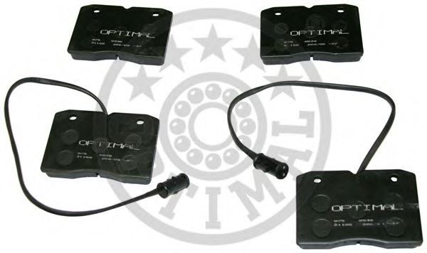 Комплект тормозных колодок, дисковый тормоз OPTIMAL 9538 Комплект тормозных колодок, дисковый тормоз OPTIMAL 9538