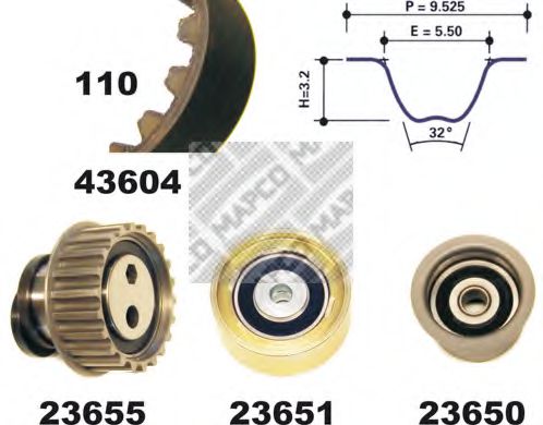 MAPCO 23605