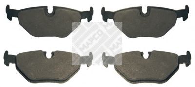 Комплект тормозных колодок, дисковый тормоз MAPCO 6451 Комплект тормозных колодок, дисковый тормоз MAPCO 6451