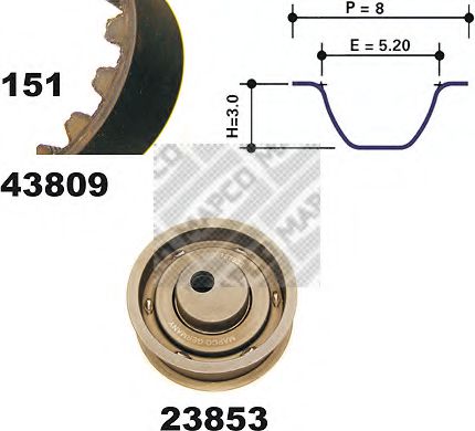 MAPCO 23809