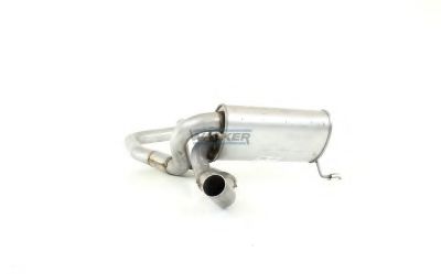 Средний глушитель выхлопных газов FONOS 615578 Средний глушитель выхлопных газов FONOS 615578