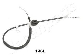 Трос, стояночная тормозная система JAPANPARTS BC-136L Трос, стояночная тормозная система JAPANPARTS BC-136L