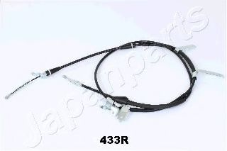 Трос, стояночная тормозная система JAPANPARTS BC-433R Трос, стояночная тормозная система JAPANPARTS BC-433R