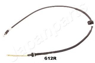 Трос, стояночная тормозная система JAPANPARTS BC-612R Трос, стояночная тормозная система JAPANPARTS BC-612R