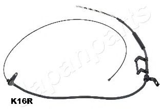 Трос, стояночная тормозная система JAPANPARTS BC-K16R Трос, стояночная тормозная система JAPANPARTS BC-K16R