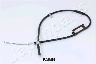 Трос, стояночная тормозная система JAPANPARTS BC-K38R Трос, стояночная тормозная система JAPANPARTS BC-K38R