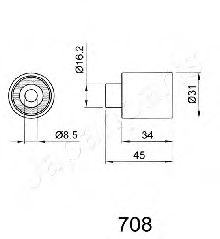 JAPANPARTS BE-708