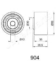 JAPANPARTS BE-904