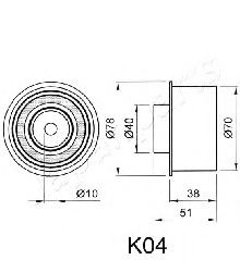 JAPANPARTS BE-K04