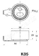 JAPANPARTS BE-K05