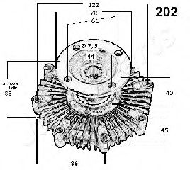 JAPANPARTS VC-202