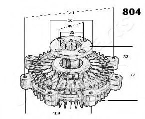 JAPANPARTS VC-804