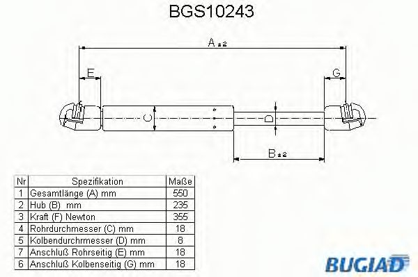 BUGIAD BGS10243