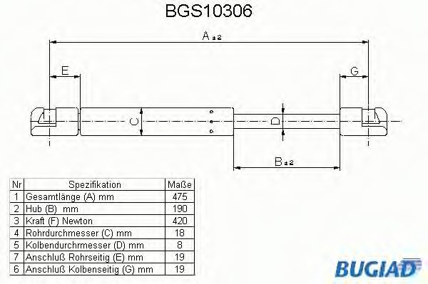 BUGIAD BGS10306 BUGIAD BGS10306