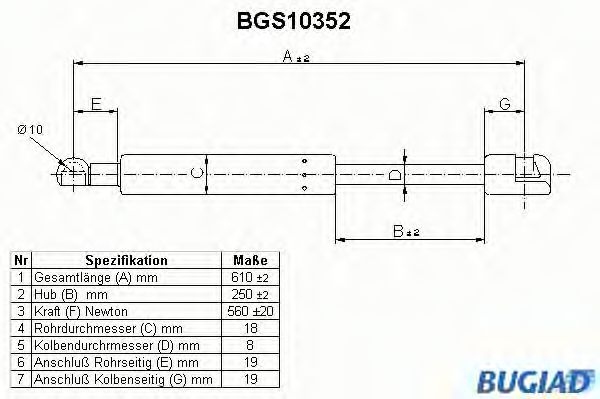 BUGIAD BGS10352