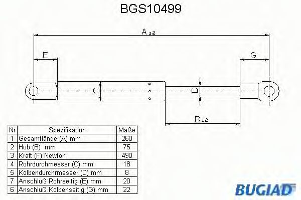 BUGIAD BGS10499