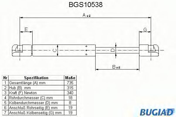 BUGIAD BGS10538