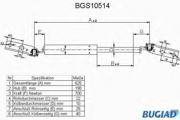 BUGIAD BGS10514 BUGIAD BGS10514