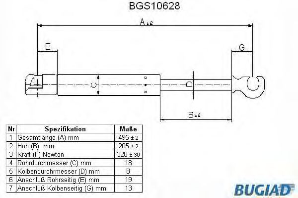 BUGIAD BGS10628