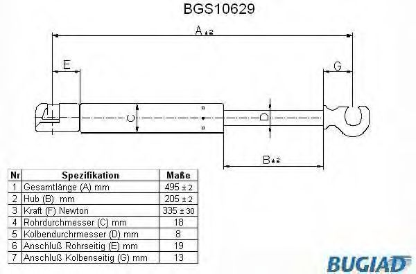 BUGIAD BGS10629