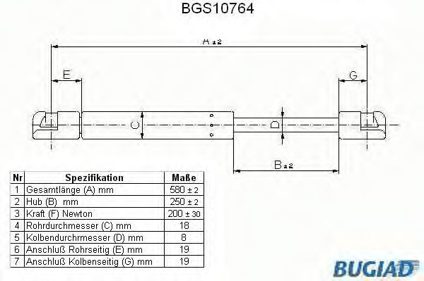 BUGIAD BGS10764