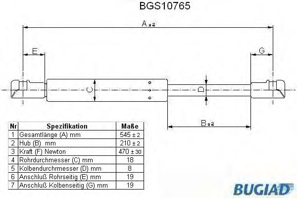 BUGIAD BGS10765