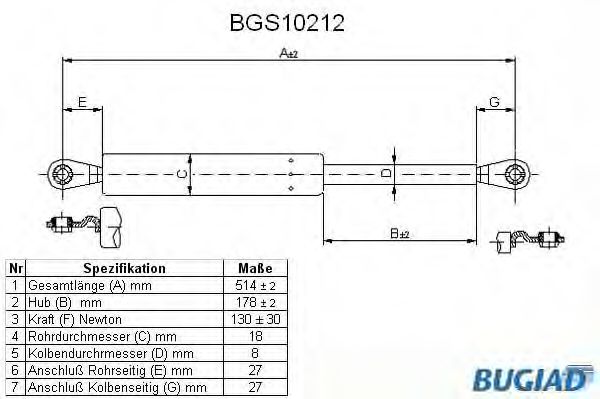 BUGIAD BGS10212 BUGIAD BGS10212
