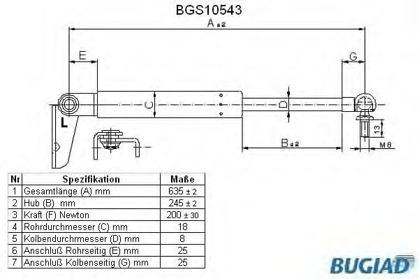 BUGIAD BGS10543