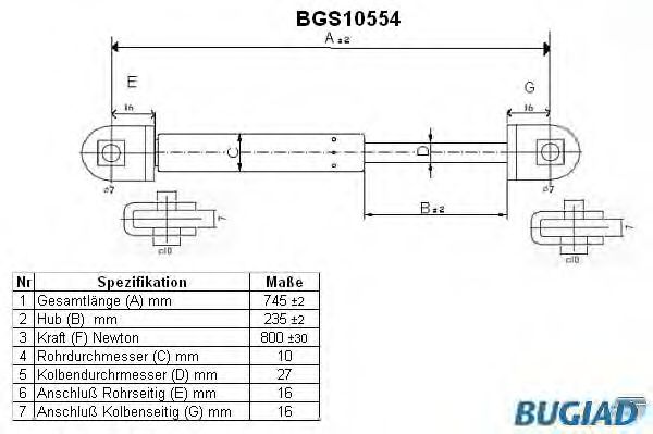 BUGIAD BGS10554