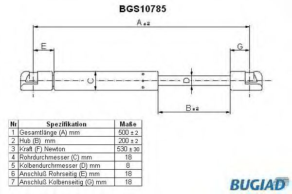 BUGIAD BGS10785