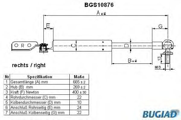 BUGIAD BGS10876