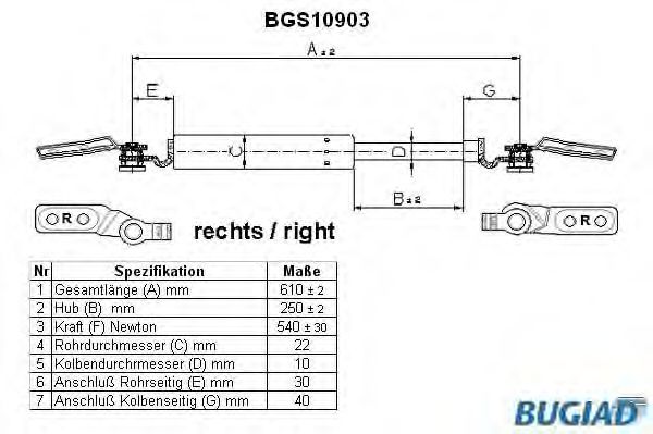 BUGIAD BGS10903