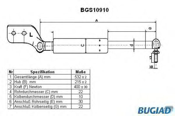 BUGIAD BGS10910 BUGIAD BGS10910
